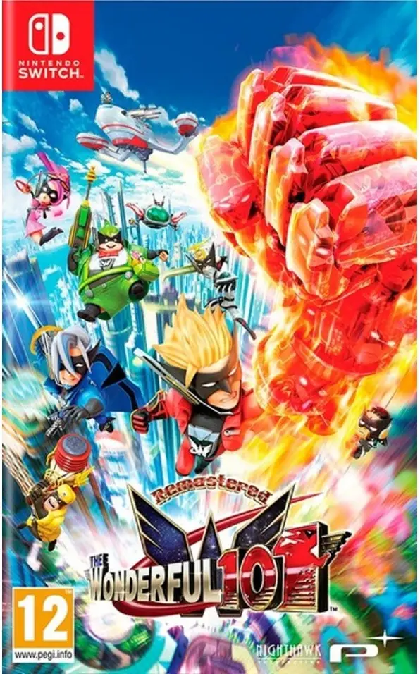 The Wonderful 101 Remastered Nintendo Switch okładka gry