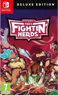 Them's Fightin' Herds Deluxe Edition Nintendo Switch okładka gry