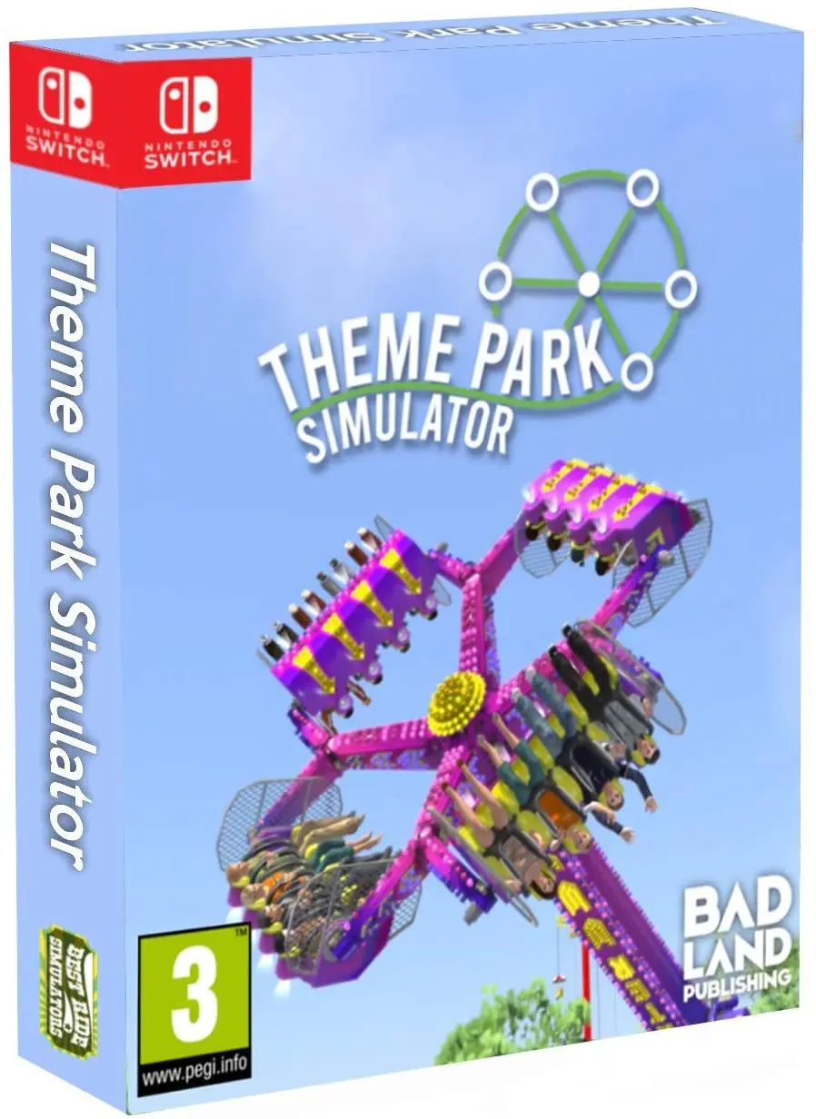 Theme Park Simulator Collectors Edition Nintendo Switch okładka gry