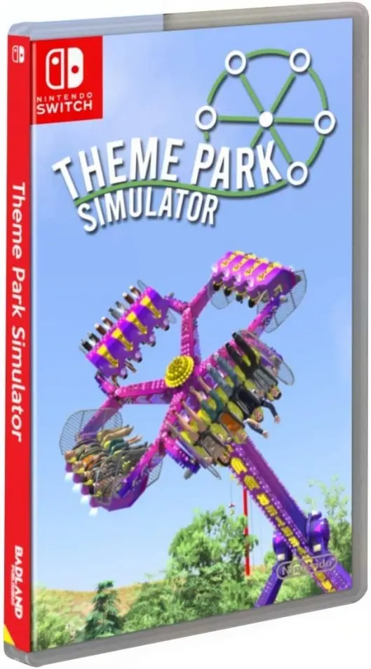 Theme Park Simulator Nintendo Switch okładka gry