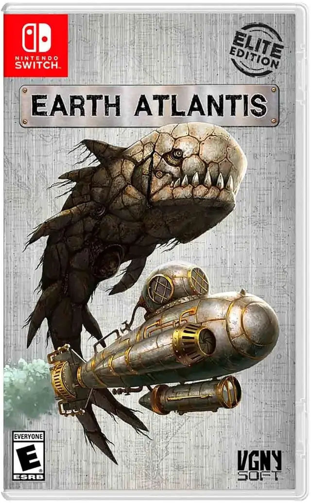 Earth Atlantis Nintendo Switch okładka gry