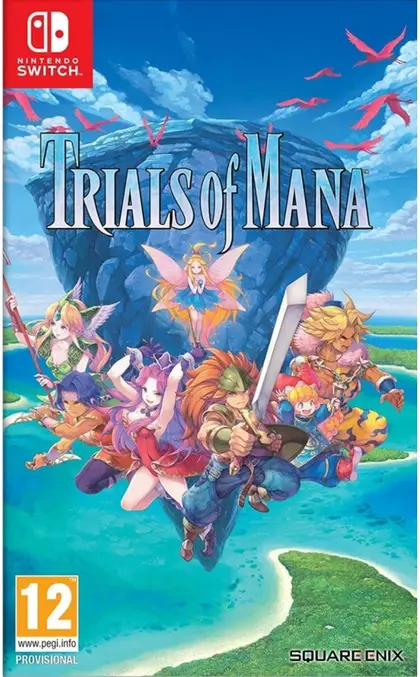 Trials of Mana Nintendo Switch okładka gry
