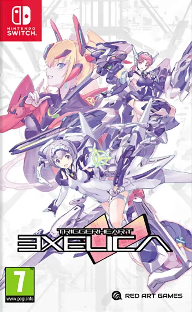 TriggerHeart Exelica Nintendo Switch okładka gry