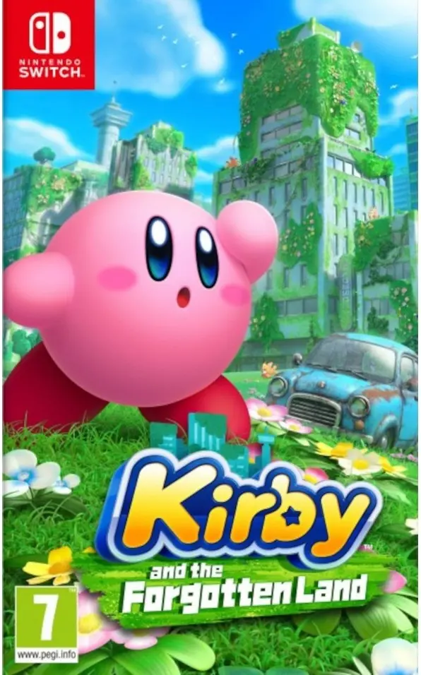 Okładka gry Kirby and the Forgotten Land na Nintendo Switch Okładka gry Kirby and the Forgotten Land na Nintendo Switch