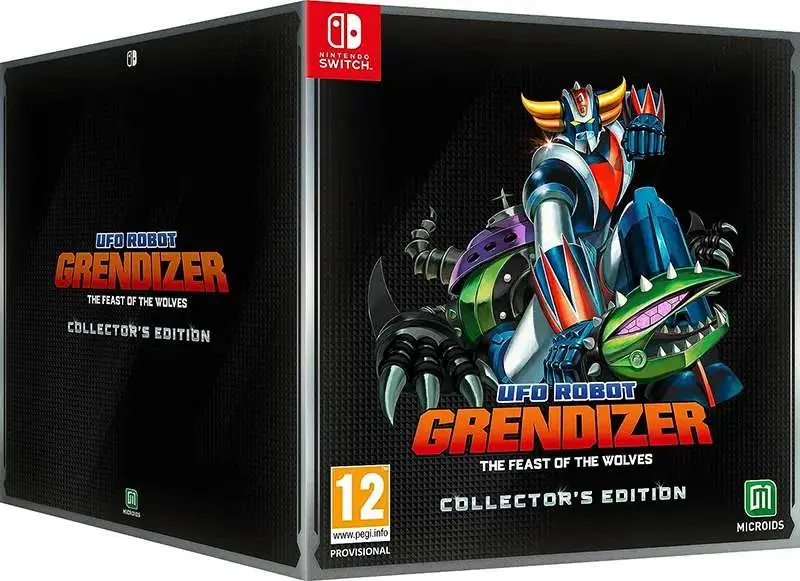 Ufo Robot Grendizer The Feast of the Wolves Collector's Edition Nintendo Switch okładka gry