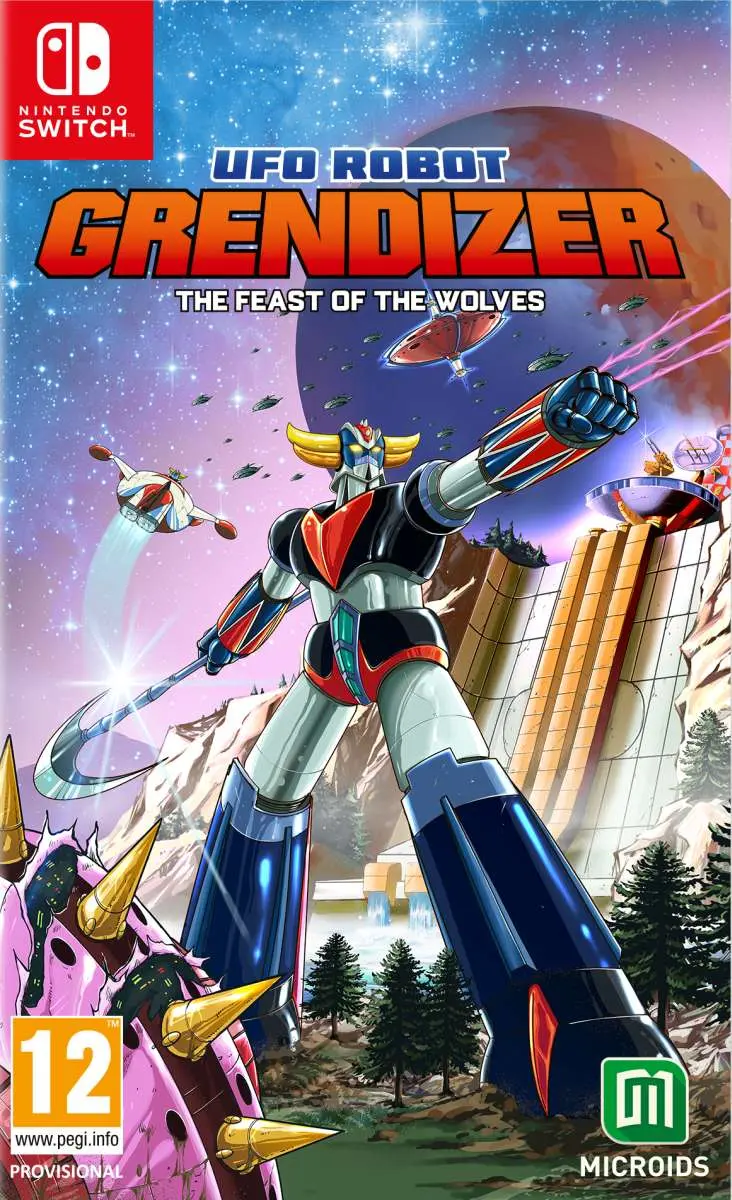 Okładka gry UFO Robot Grendizer: The Feast Of The Wolves na Nintendo Switch Okładka gry UFO Robot Grendizer: The Feast Of The Wolves na Nintendo Switch