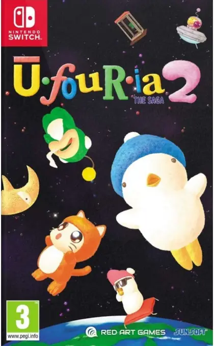Ufouria The Saga 2 Nintendo Switch okładka gry