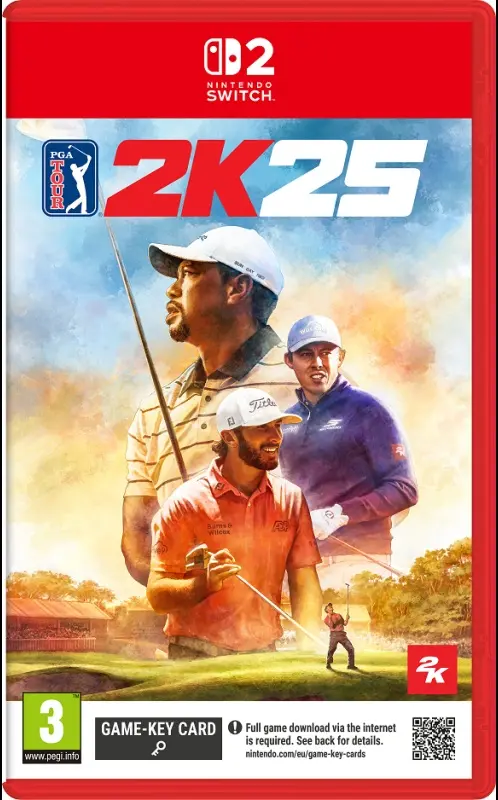 PGA Tour 2K25 Nintendo Switch 2 okładka gry