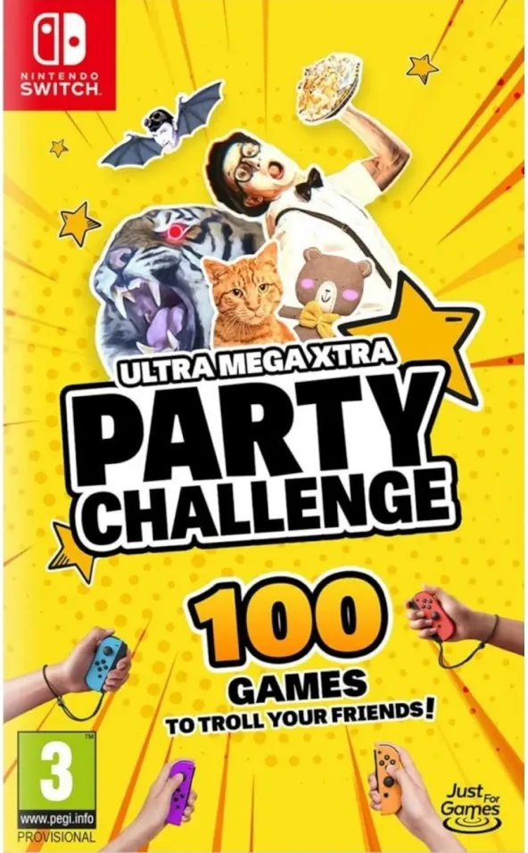 Okładka gry Ultra Mega Xtra Party Challenge