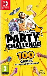 Ultra Mega Xtra Party Challenge Nintendo Switch okładka gry