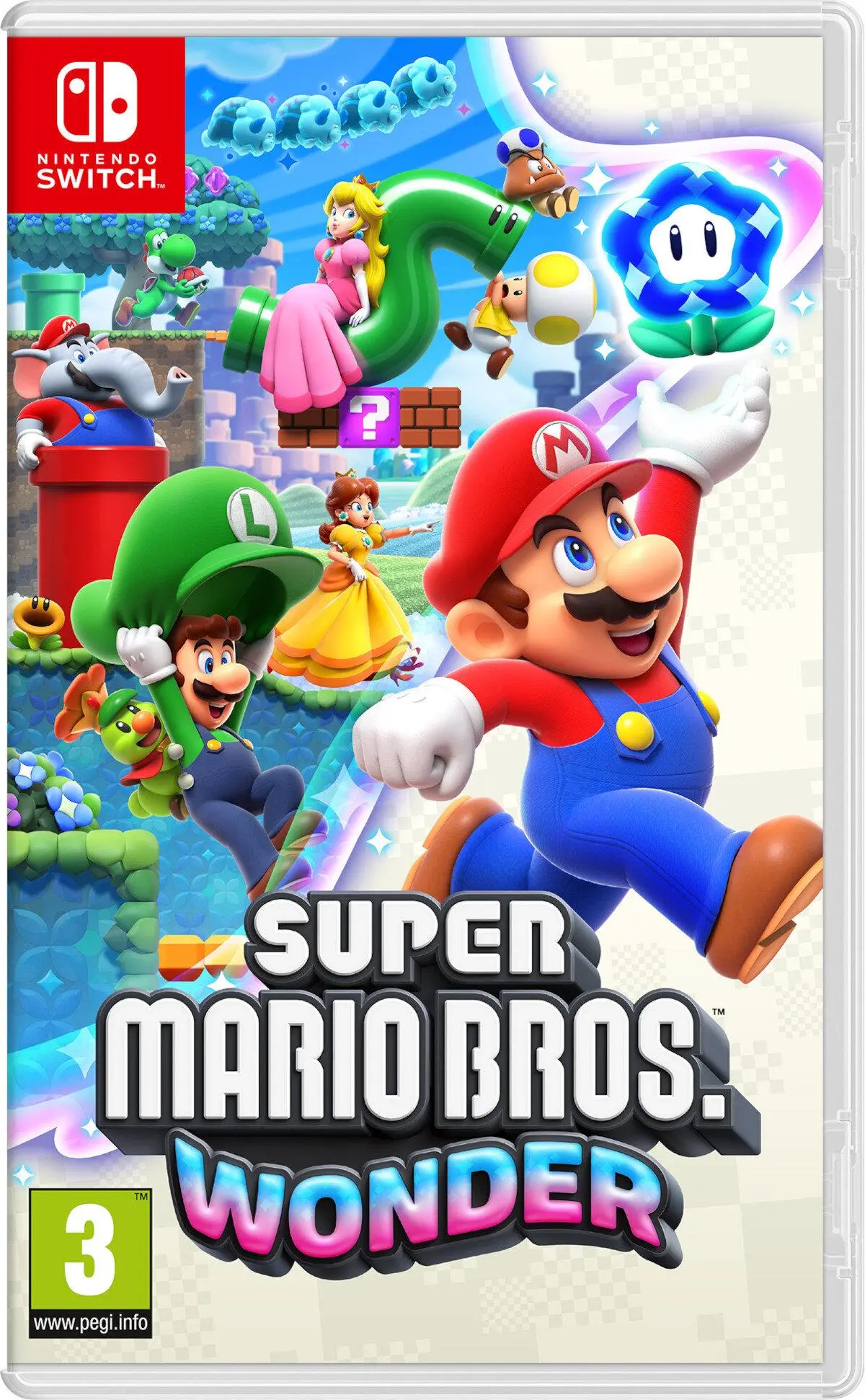 Okładka gry Super Mario Bros: Wonder
