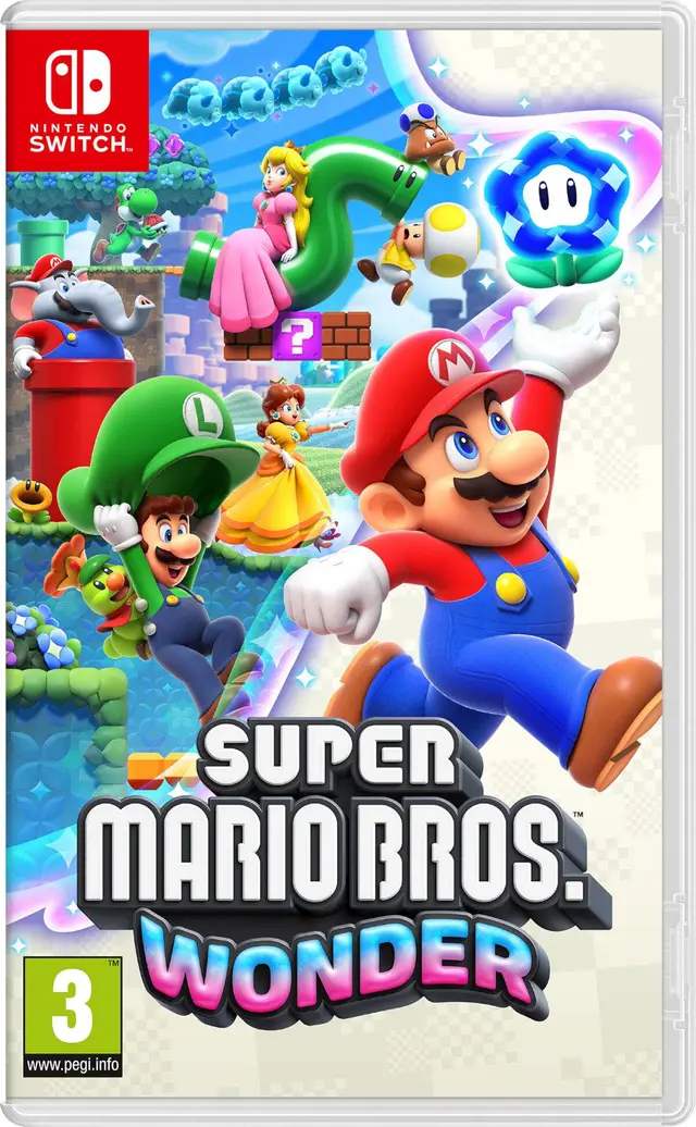Super Mario Bros: Wonder Nintendo Switch okładka gry