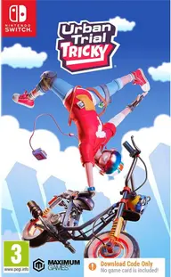 Urban Trial Tricky Nintendo Switch okładka gry