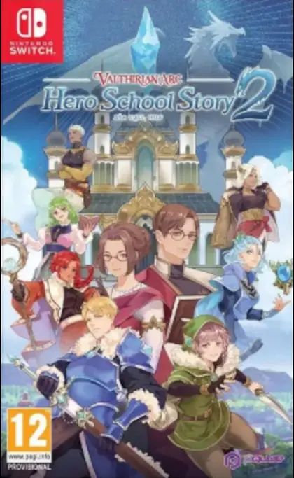 Valthirian Arc: Hero School Story 2 Nintendo Switch okładka gry