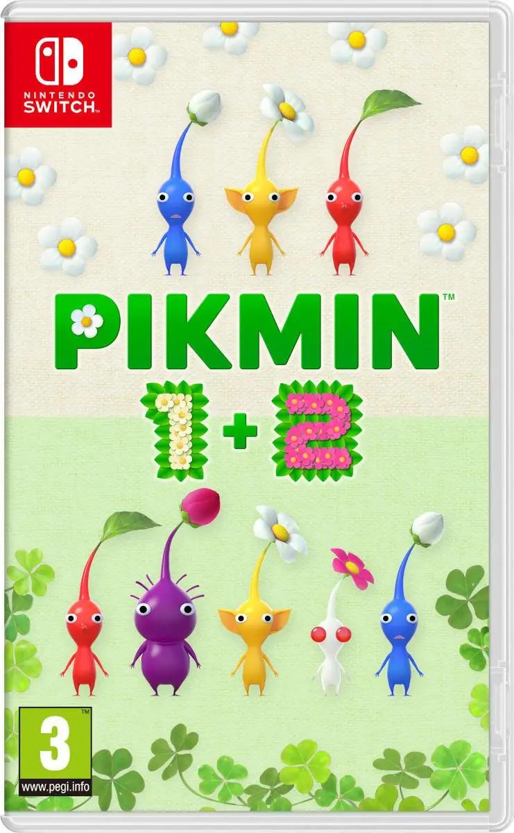 Pikmin 1 + 2 Nintendo Switch okładka gry