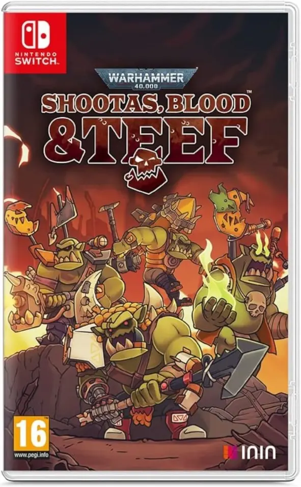 Warhammer 40,000 Shootas, Blood & Teef Nintendo Switch okładka gry