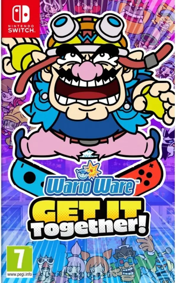 WarioWare Get It Together! Nintendo Switch okładka gry