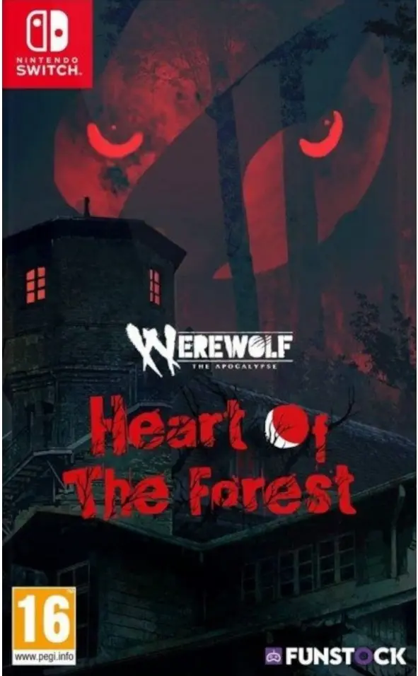 Werewolf The Apocalypse Heart of the Forest Nintendo Switch okładka gry