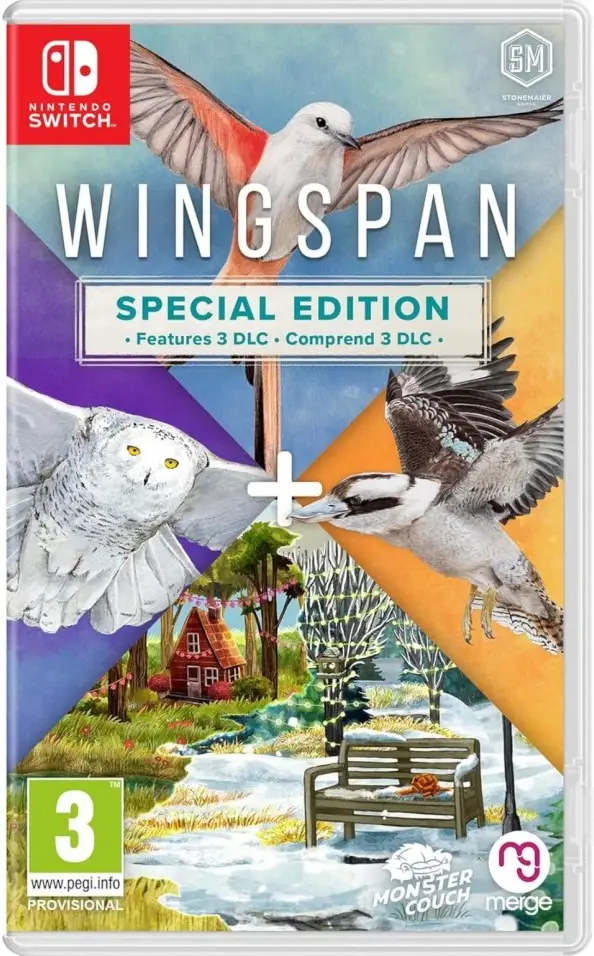 Wingspan Special Edition Nintendo Switch okładka gry
