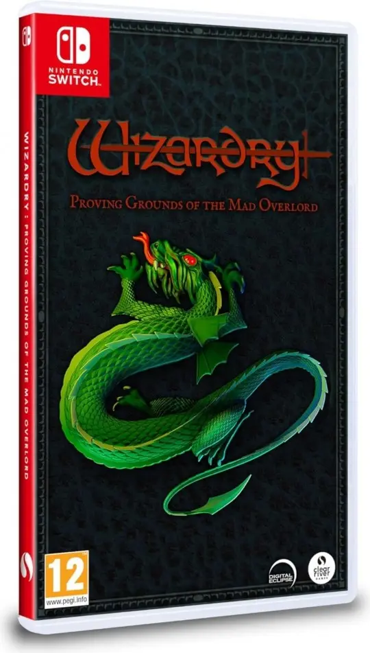 Wizardry Proving Grounds of the Mad Overlord Nintendo Switch okładka gry