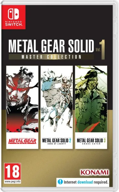 Metal Gear Solid: Master Collection Volume 1 Nintendo Switch okładka gry