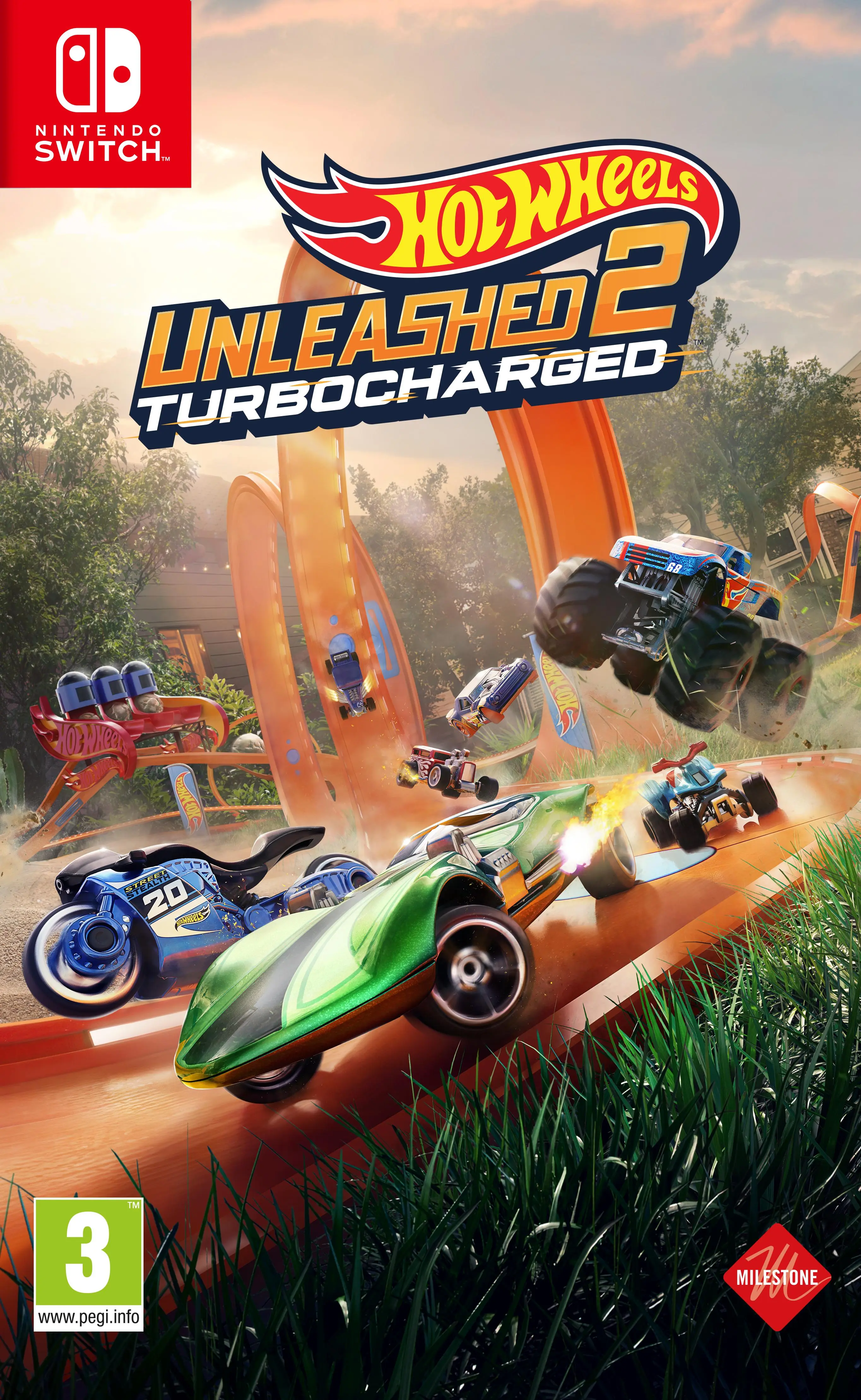 Hot Wheels Unleashed 2 - Turbocharged Nintendo Switch okładka gry