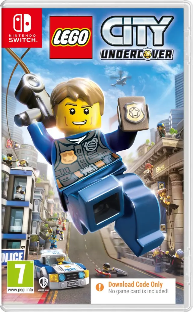 LEGO City Undercover Nintendo Switch okładka gry