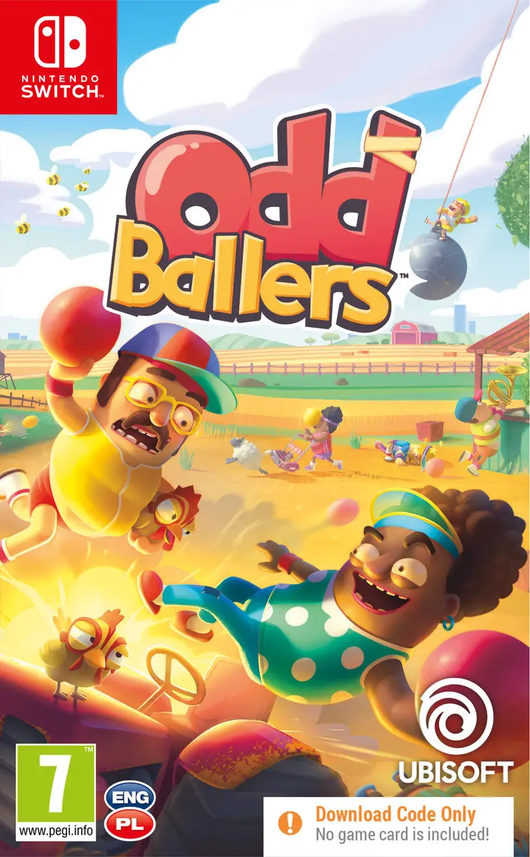 ODDBALLERS Code-In-Box PCSH Nintendo Switch okładka gry