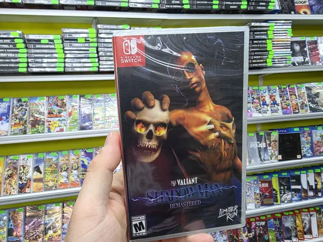 Shadow Man Remastered Nintendo Switch okładka gry