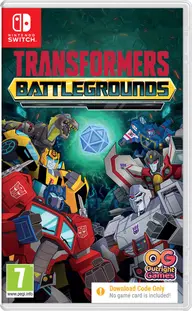 Transformers: Battlegrounds Nintendo Switch okładka gry