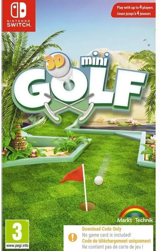 3D MiniGolf Nintendo Switch okładka gry