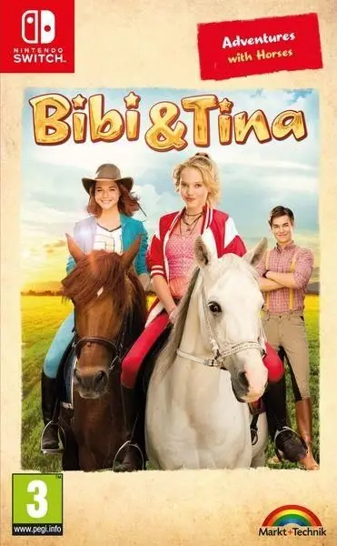 Bibi & Tina – Adventures with Horses Nintendo Switch okładka gry