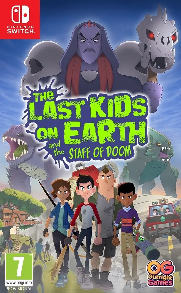 The Last Kids on Earth and the Staff of DOOM Nintendo Switch okładka gry