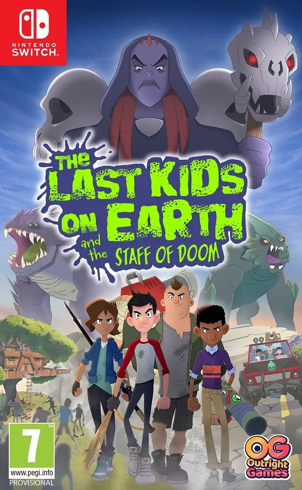 Okładka gry The Last Kids on Earth and the Staff of DOOM na Nintendo Switch - najlepsza oferta