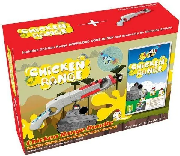 Chicken Range Nintendo Switch okładka gry