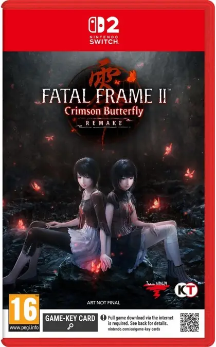 FATAL FRAME II Crimson Butterfly Remake Nintendo Switch 2 okładka gry