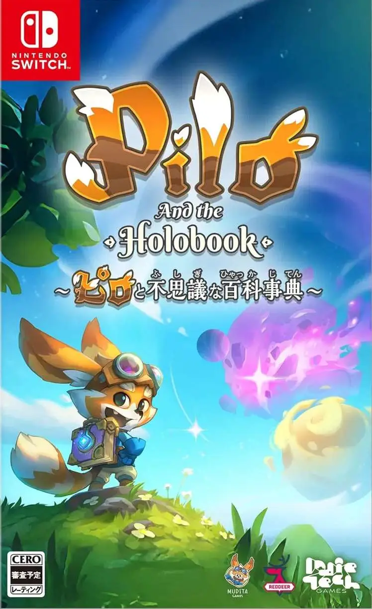 Pilo and the Holobook Nintendo Switch okładka gry