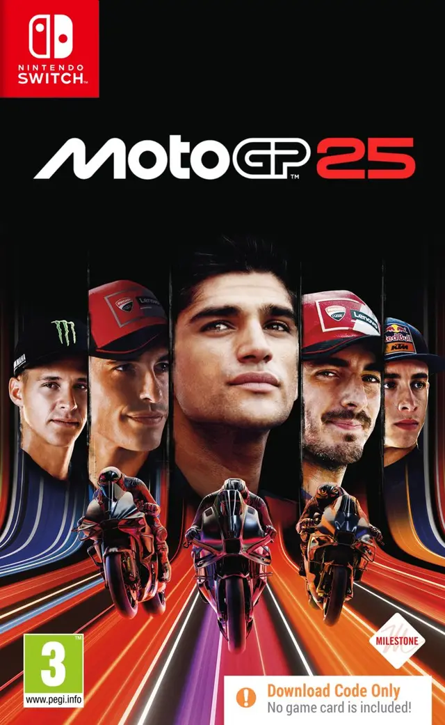 MotoGP 25 Nintendo Switch okładka gry