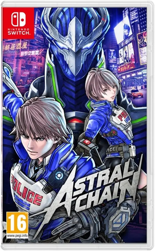 Okładka gry Astral Chain na Nintendo Switch Okładka gry Astral Chain na Nintendo Switch