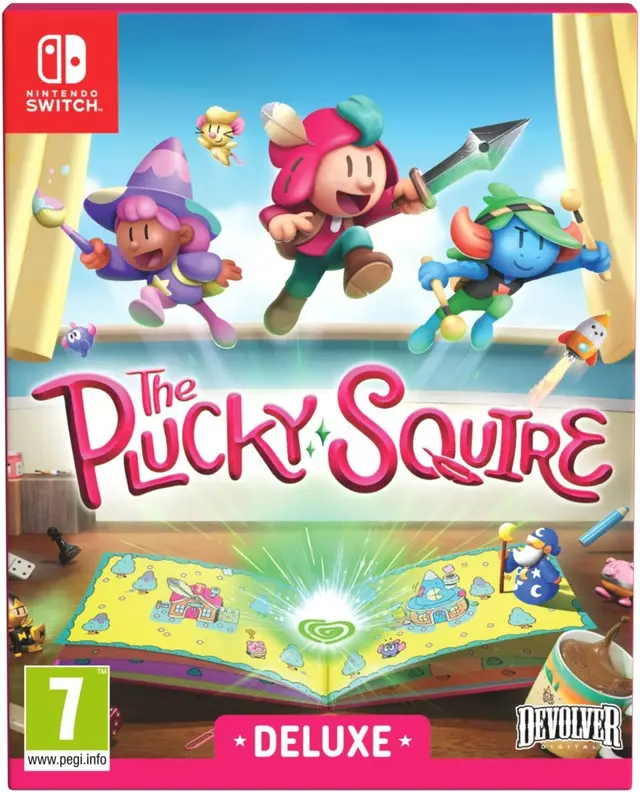 The Plucky Squire - Devolver Deluxe Nintendo Switch okładka gry