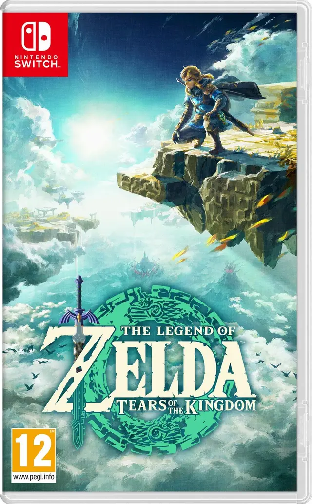 The Legend of Zelda: Tears of the Kingdom Nintendo Switch okładka gry