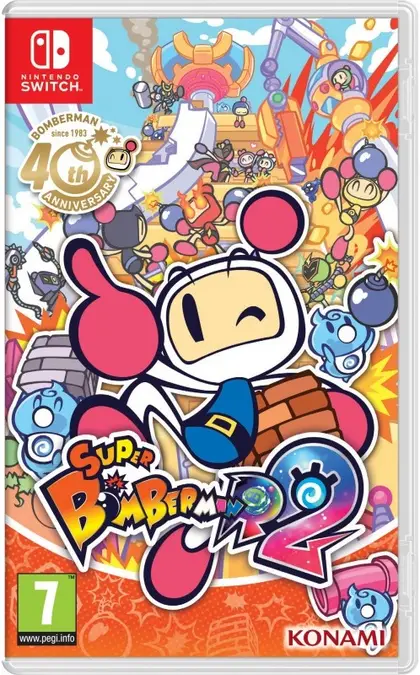 Super Bomberman R 2 Nintendo Switch okładka gry