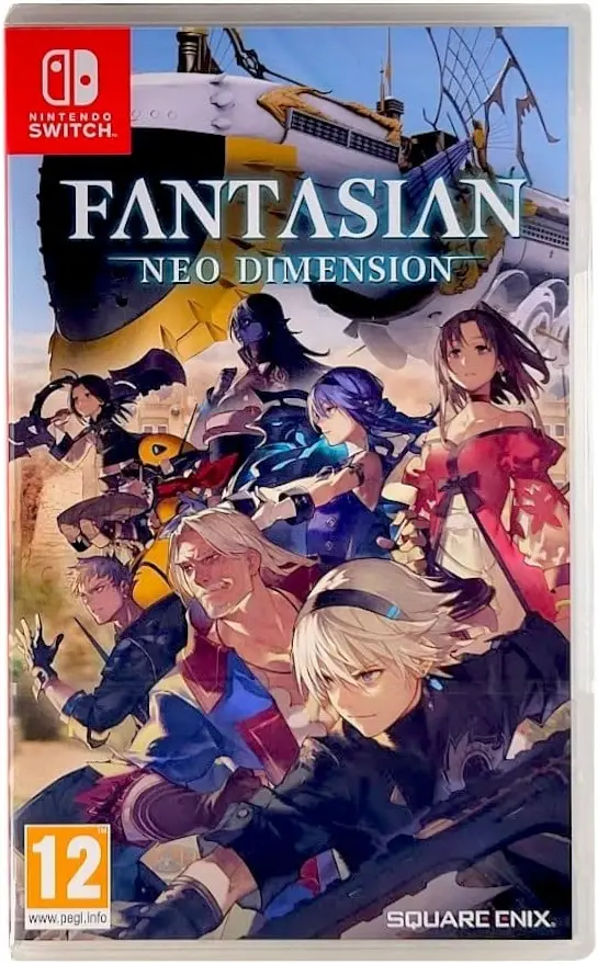 Fantasian Neo Dimension Nintendo Switch okładka gry