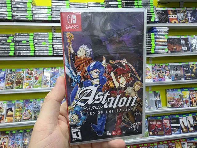 Astalon: Tears of the Earth Nintendo Switch okładka gry