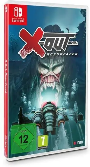 X-Out: Resurfaced Nintendo Switch okładka gry