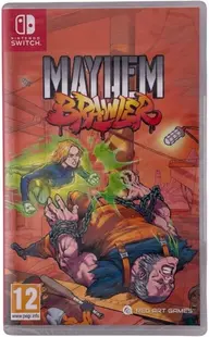 Mayhem Brawler Nintendo Switch okładka gry