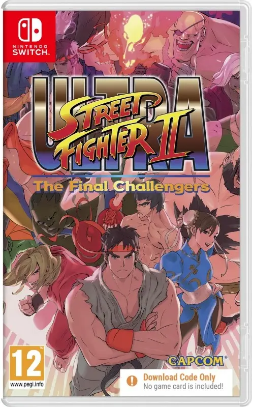 Ultra Street Fighter II: The Final Challengers Nintendo Switch okładka gry