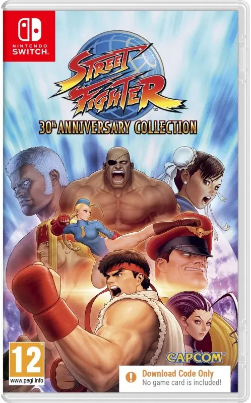 Street Fighter 30th Anniversary Collection Nintendo Switch okładka gry