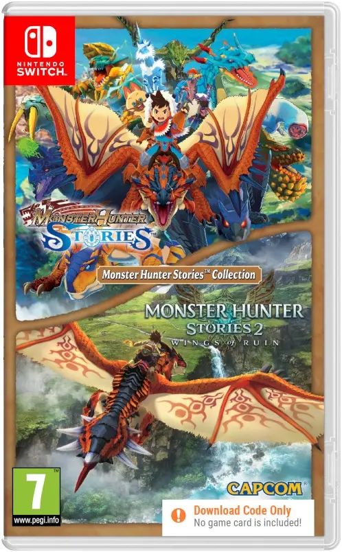 Monster Hunter Stories Collection Nintendo Switch okładka gry