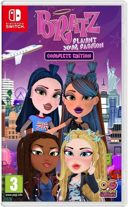 BRATZ: Flaunt Your Fashion Complete Edition Nintendo Switch okładka gry